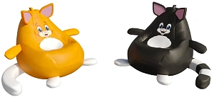 Кресло с УФ-печатью «Кот»