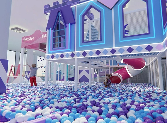 Детский игровой лабиринт «Чудо Замок» Фото 2