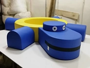 Детский сухой бассейн с шариками Бегемот Фото 3