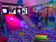 Детская игровая комната "Lilac" 250 м2 Фото 1