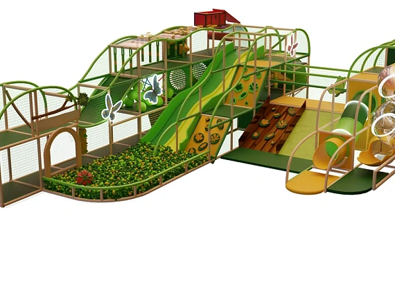 Детский игровой лабиринт «Листопад»