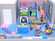Детский игровой лабиринт Радужный мир Фото 1