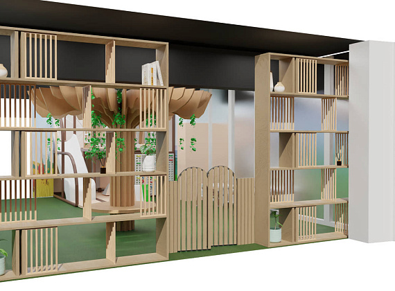 Детский игровой лабиринт для ЖК «Вокруг дерева» Фото 1