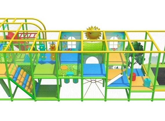 Детский игровой лабиринт Солнечные джунгли Фото 1