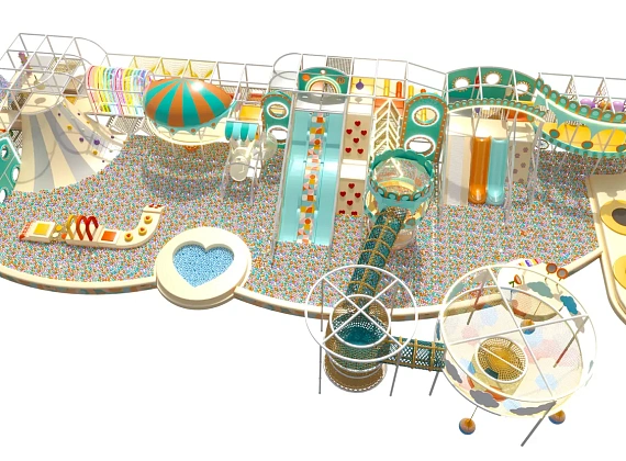 Плетеный игровой спайдер «Тоннель игр» Фото 2