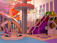 Детский игровой центр с подсветкой 550 м2 "Модерн" - стильный проект с подсветкой Фото 9