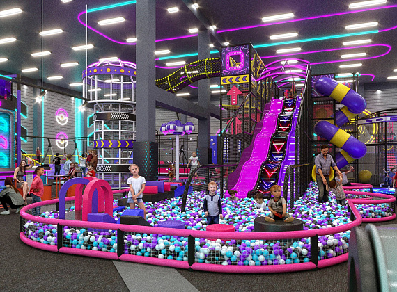 Семейный центр «Киберджой» в трендовом дизайне