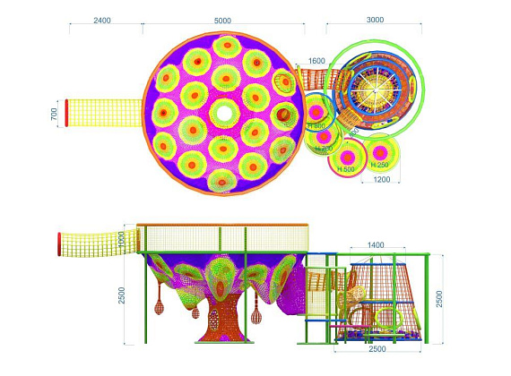 Вязаный лабиринт Дерево Эйва Фото 1