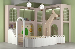 Детский игровой лабиринт для кафе «Жирафик»