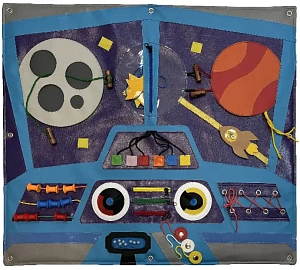 Панно дидактическое «Космический корабль»