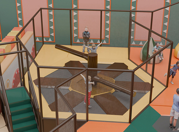 Батутный комплекс Батутория Фото 2