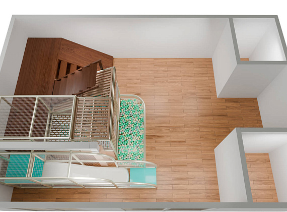 Детский игровой лабиринт для ЖК «Мятный» Фото 3