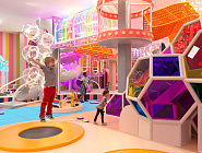 Детский игровой центр с подсветкой 550 м2 "Модерн" - стильный проект с подсветкой Фото 5