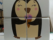 Набор кубиков «Собери рисунок» с аппликацией Фото 19