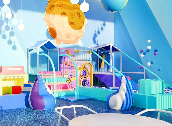 Детский игровой лабиринт «Candy» Фото 1