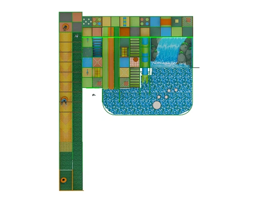 Детский игровой лабиринт «Эко Джангл» Фото 6