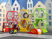 Детский игровой лабиринт Автосервис