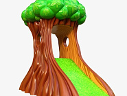 Фигура Дерево с горкой