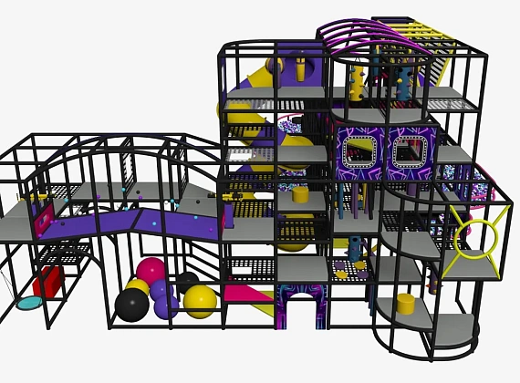 Детский игровой лабиринт «StarCity Kids» Фото 2