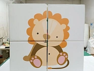 Набор кубиков «Собери рисунок» с аппликацией Фото 10