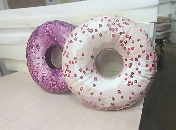 Мягкий пуфик «Пончики» Фото 3