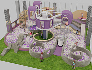 Детская игровая комната «Небо и Пудра»