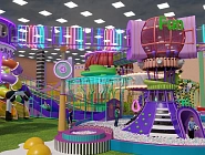 Детский развлекательный центр «Wow Park» с высокими конструкциями Фото 2