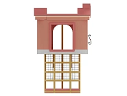 Вязаный улей «Дом с часами» Фото 3