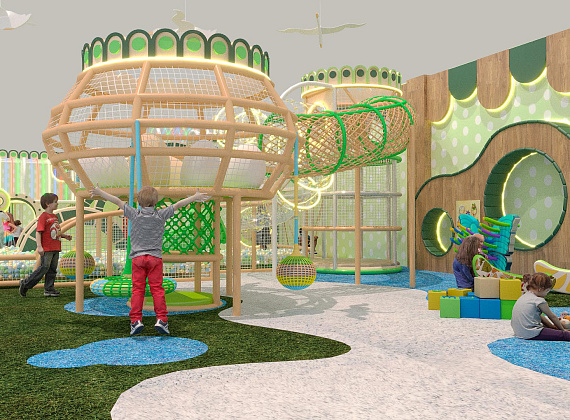 Детская игровая комната "Мохито" 200 м2 Фото 4