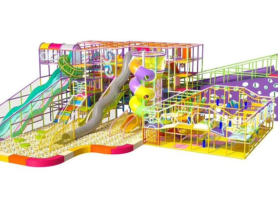 Детский игровой лабиринт «VibePark»