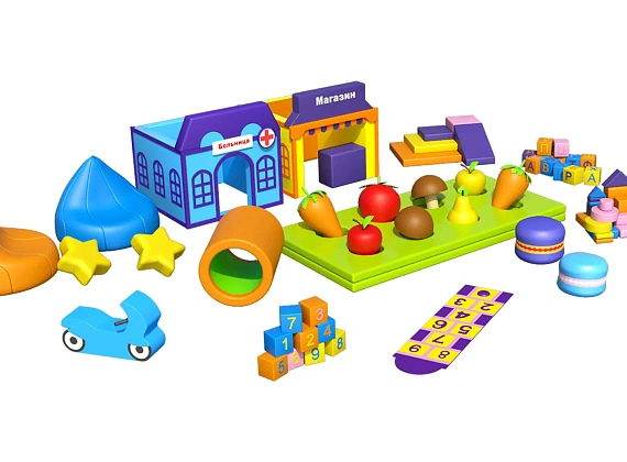 Комплект мягких модулей «Маркет»