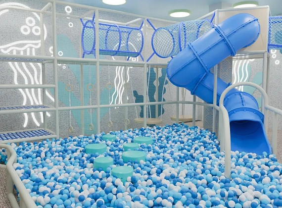 Детский игровой лабиринт «Атлантида» Фото 2