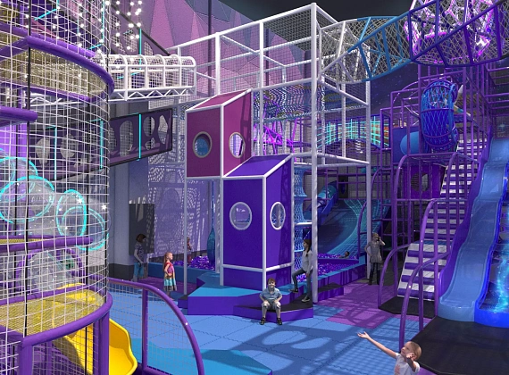 Детская трехскатная горка (Скат) из стеклопластика Н3600 Фото 1