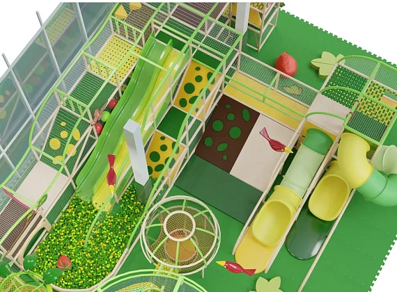 Детский игровой лабиринт «Листопад» Фото 4