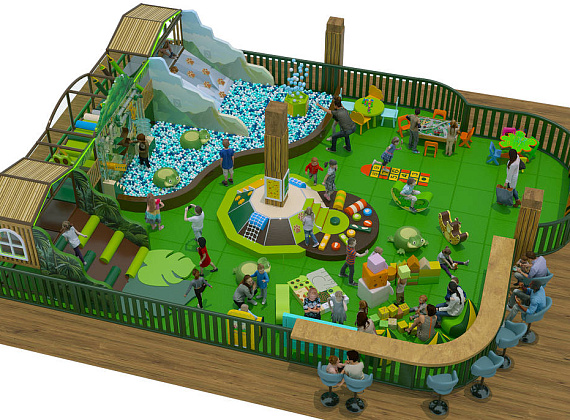 Детская игровая комната «Маленькие Джунгли» Фото 3