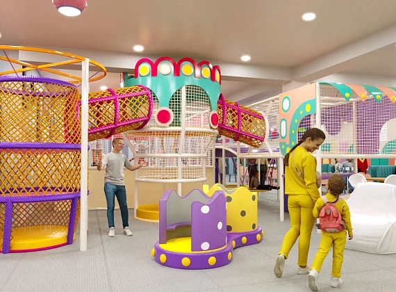 Детский развлекательный центр «Конфетти Парк» в стильном дизайне  Фото 4