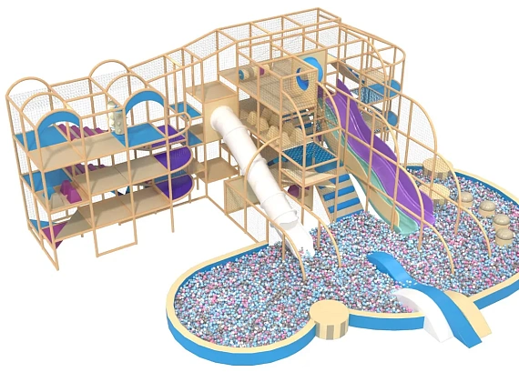 Детский игровой лабиринт «Крем-Бриз»