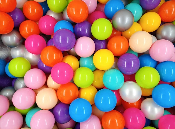 Салатовые шарики для сухого бассейна Фото 2