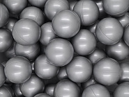 Серебрено-серые шарики для сухого бассейна Фото 1
