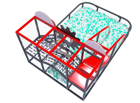 Детский игровой лабиринт Форсаж Фото 2