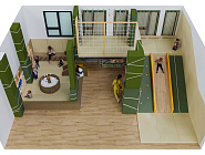 Детский игровой лабиринт для ЖК «Тропик»