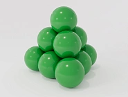 Зеленые шарики для сухого бассейна