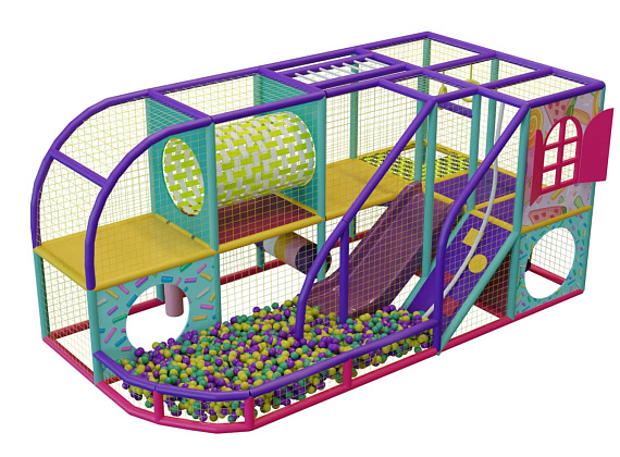 Детский игровой лабиринт Черника Фото 1