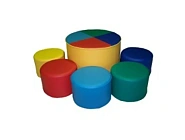 Комплект мягконабивной мебели «Весёлая компания»