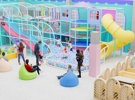 Детский игровой лабиринт «Лимонад»