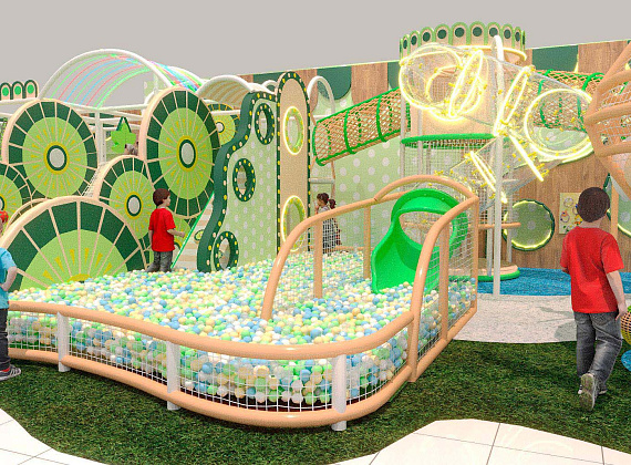 Детская игровая комната "Мохито" 200 м2 Фото 1