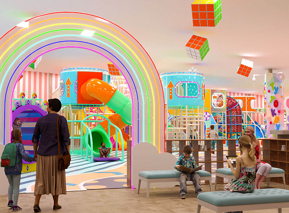Детский игровой центр 1500 м2 "Кубик-рубик" Фото 7