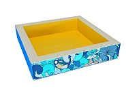 Квадратный сухой бассейн с УФ печатью «Космо» Фото 1