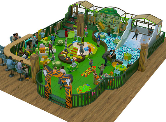 Детская игровая комната «Маленькие Джунгли»