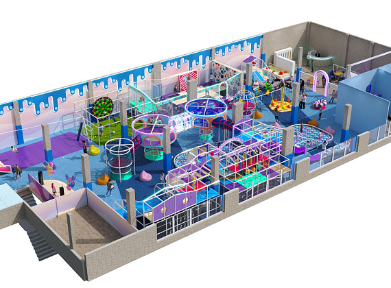 Детский игровой центр 800 м2 "Galaxy" Фото 10